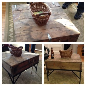 rustic coffee table
