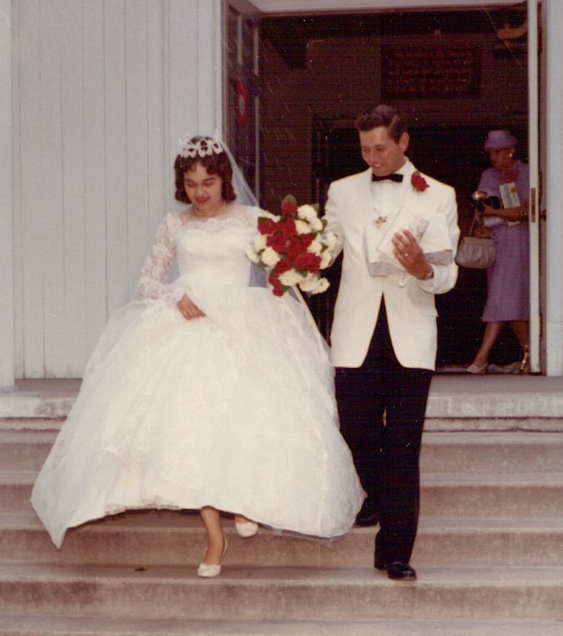 Old Dress-Grandma and Grandpa steps